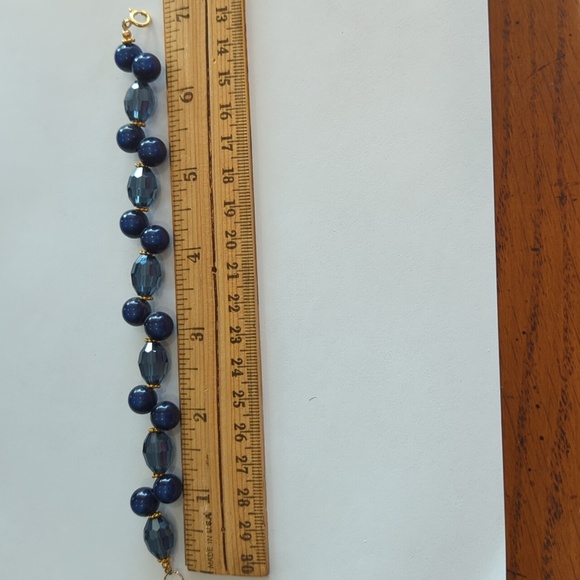 Beautiful bracelet with beads and crystals - Picture 4 of 5